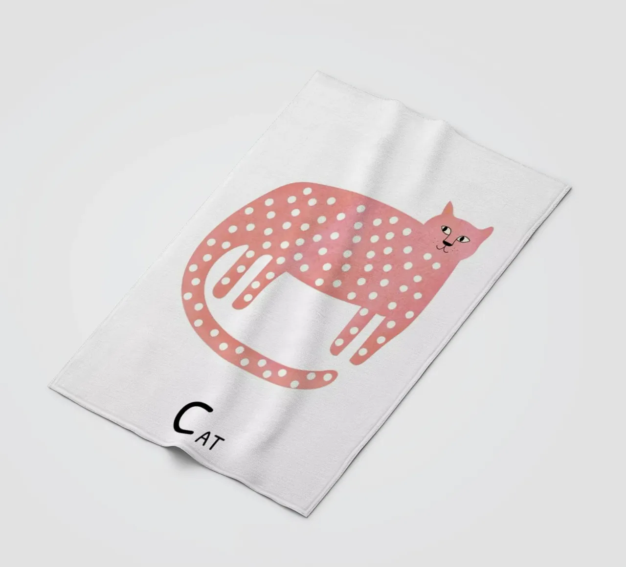 Cat Fleecedecke von Little Flourishes