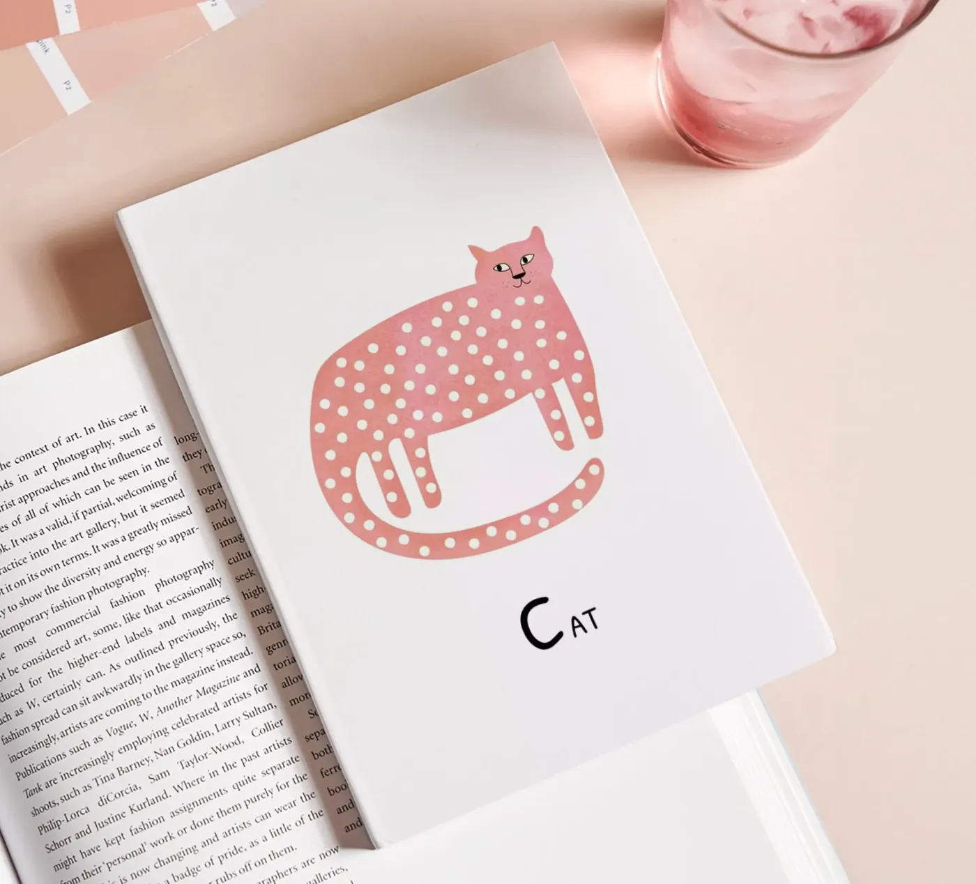 Cat notebook by Little Flourishes