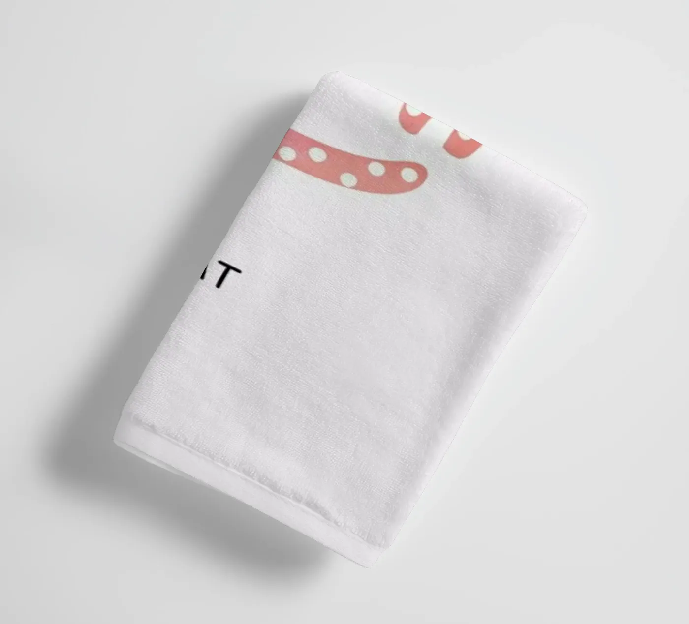 Cat badhanddoek van Little Flourishes