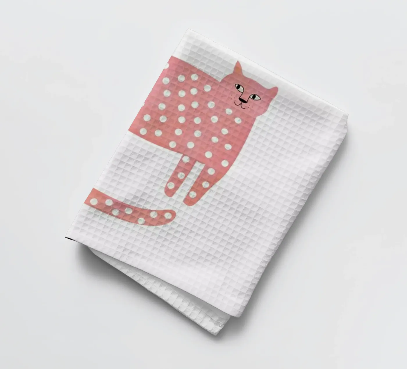 Cat Geschirrtuch von Little Flourishes