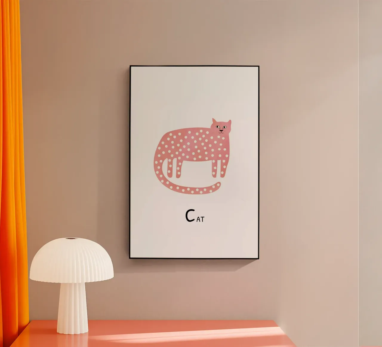 Cat plexiglass da Little Flourishes