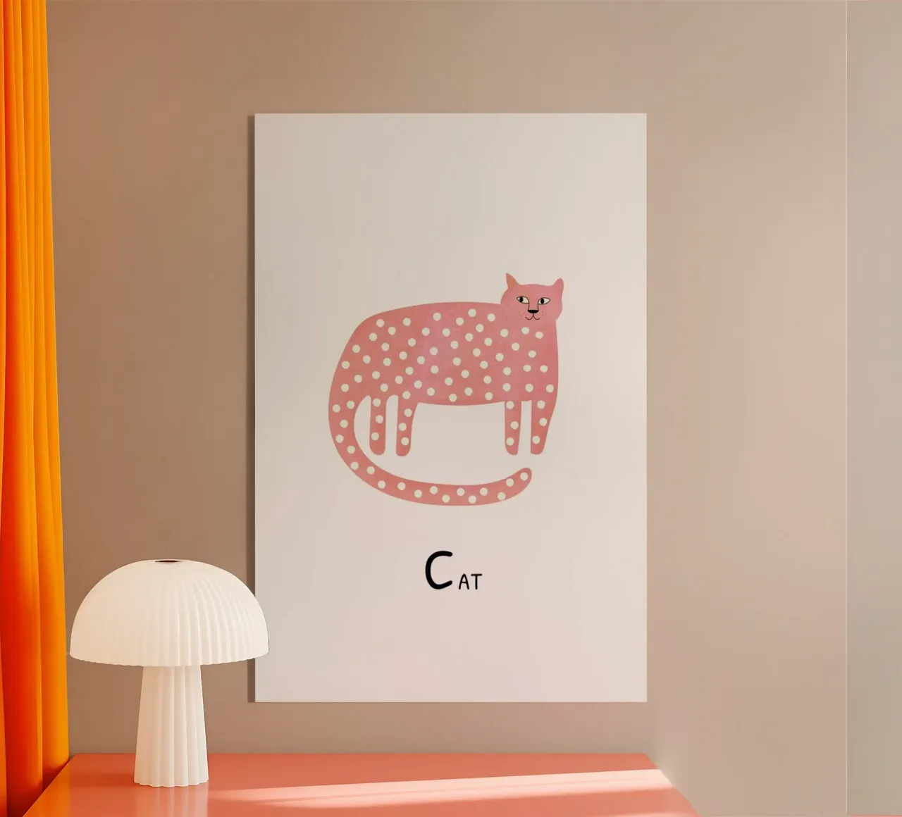 Cat plexiglass da Little Flourishes