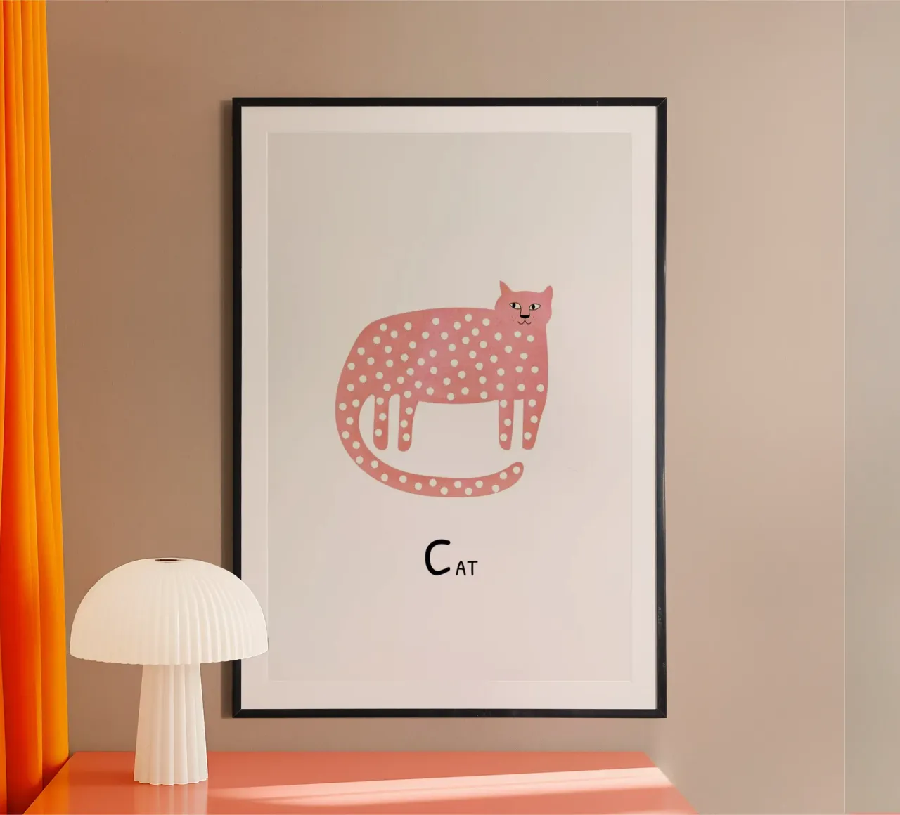 Cat poster da Little Flourishes