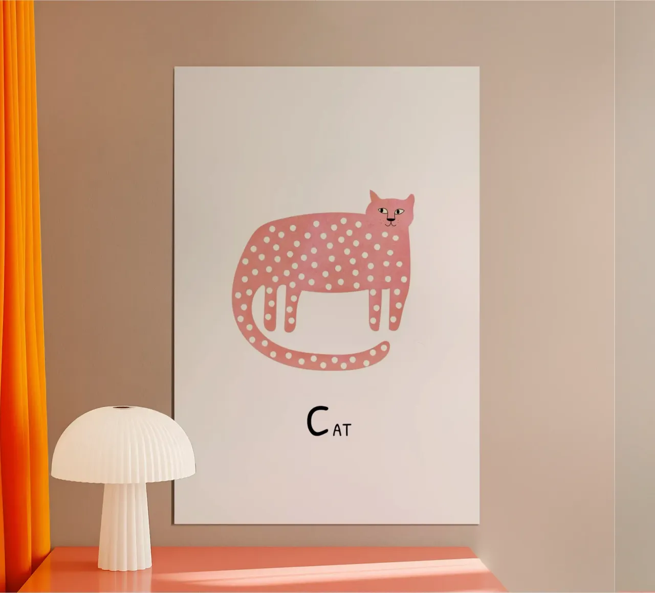 Cat poster da Little Flourishes