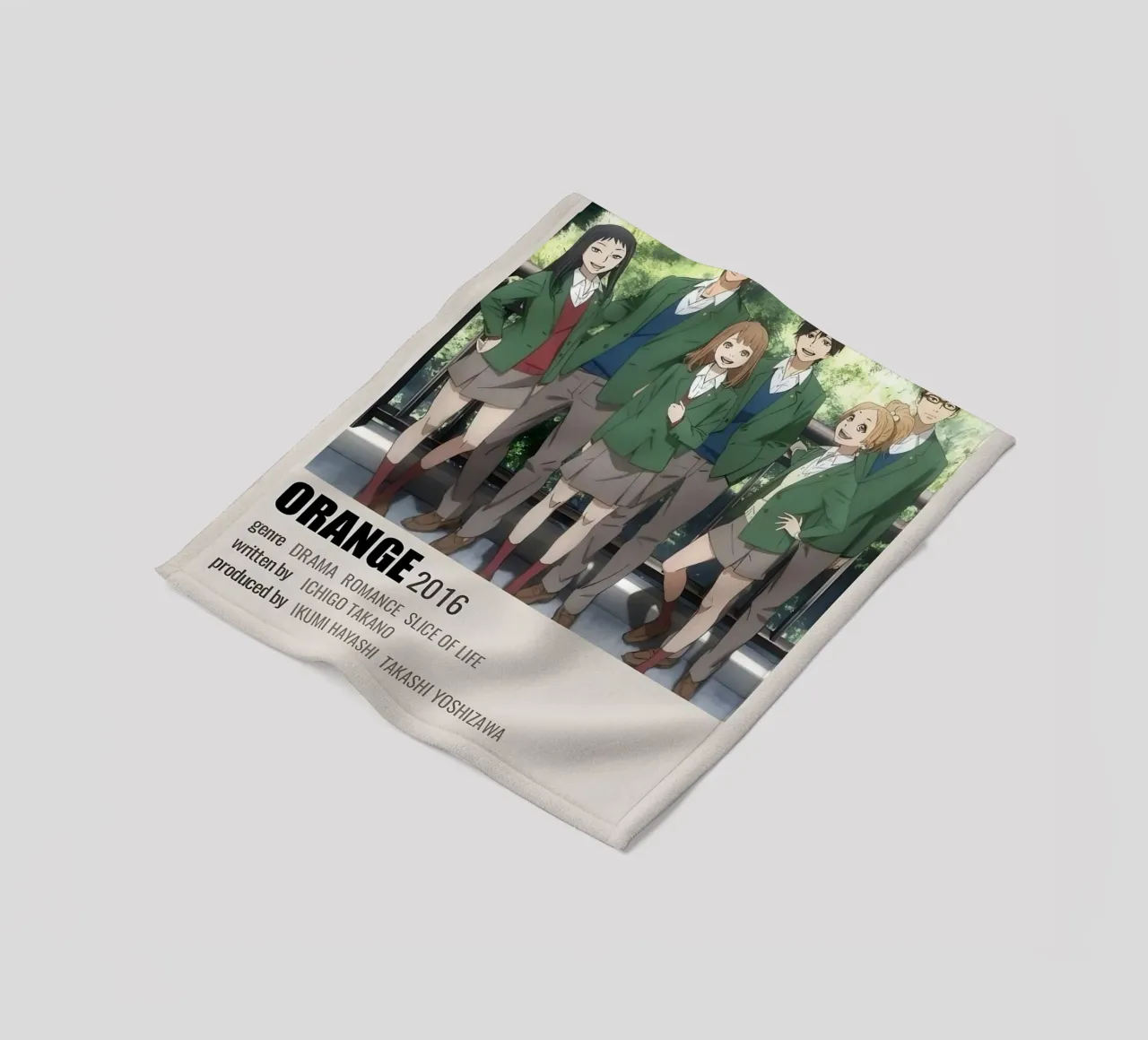 ORANGE 2016 fleece blanket by Totoya