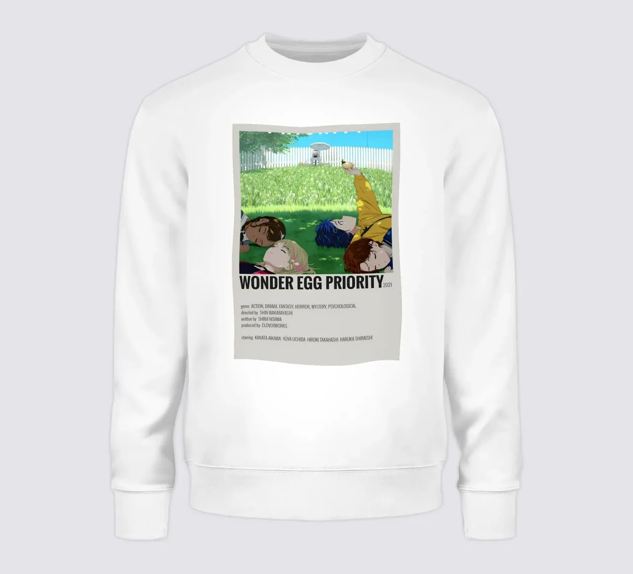 WONDER EGG PRIORITY 2021 sudadera de Totoya