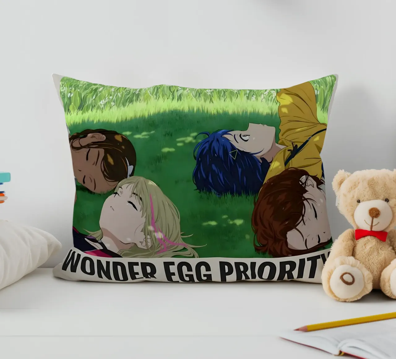 WONDER EGG PRIORITY 2021 cuscino da Totoya