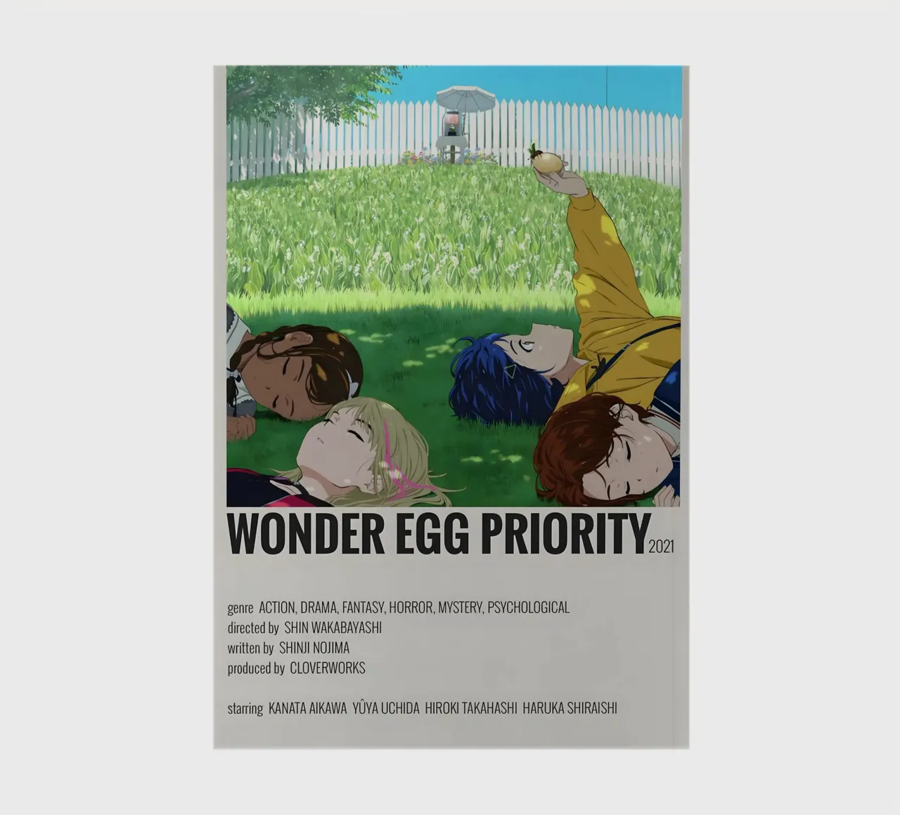 WONDER EGG PRIORITY 2021 notebook by Totoya