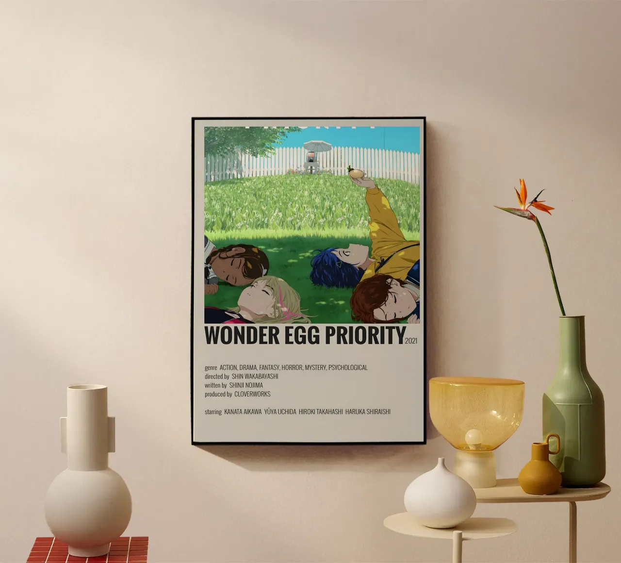 WONDER EGG PRIORITY 2021 plexiglass da Totoya