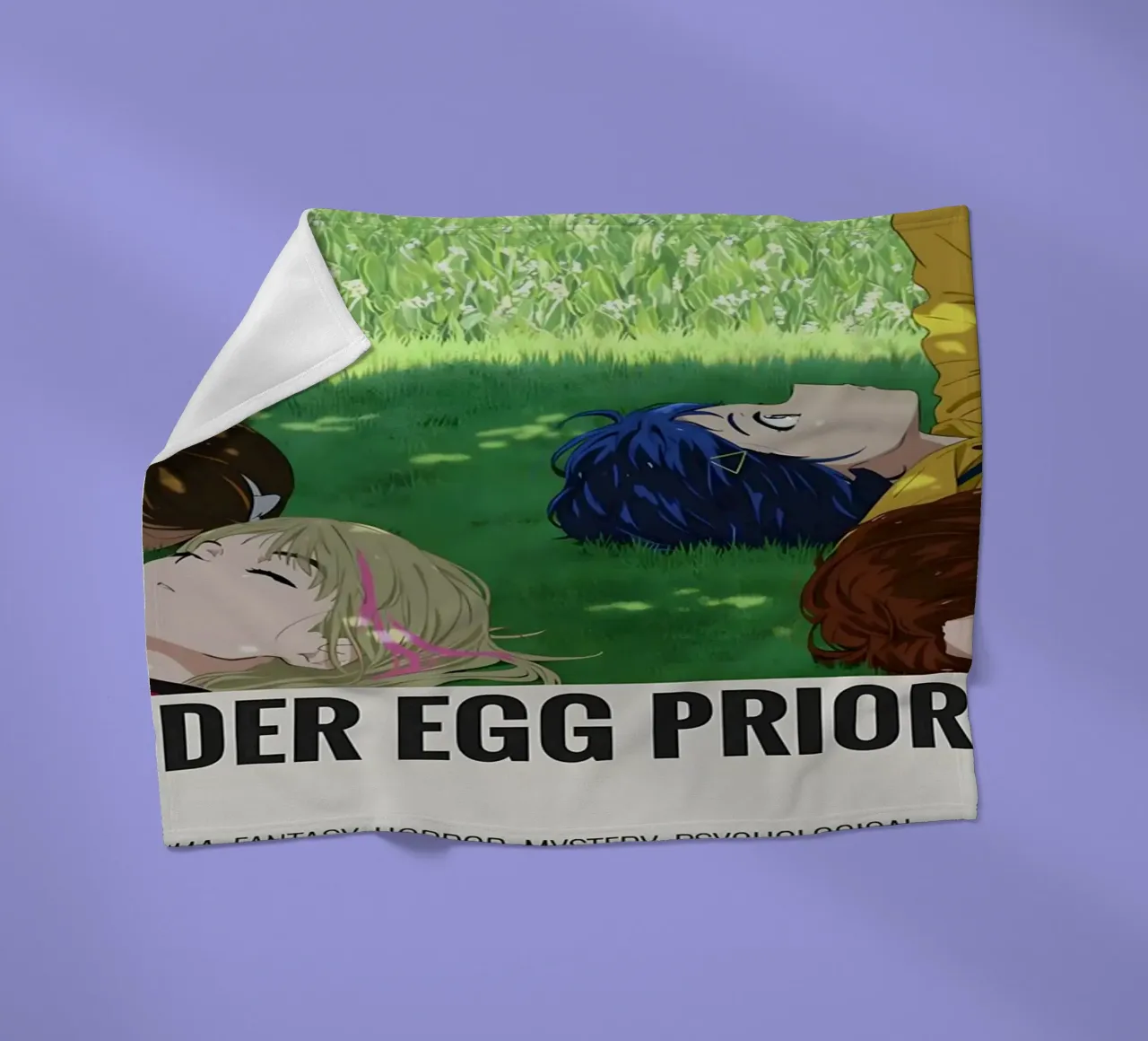 WONDER EGG PRIORITY 2021 coperta in pile da Totoya