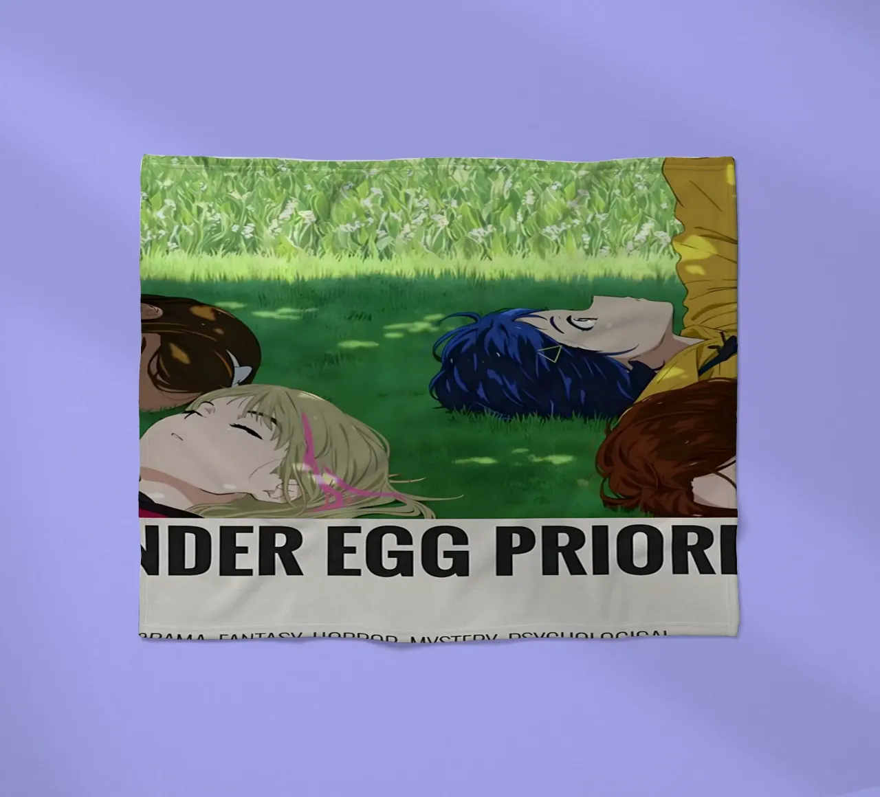 WONDER EGG PRIORITY 2021 coperta in pile da Totoya
