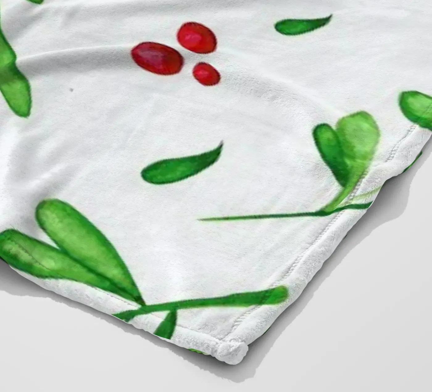 Mistle fleece blanket by Sabrina Ziegenhorn