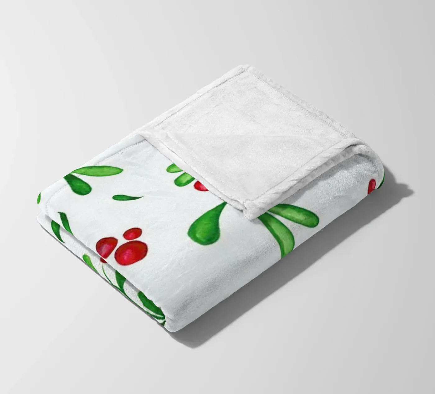 Mistle fleece blanket by Sabrina Ziegenhorn