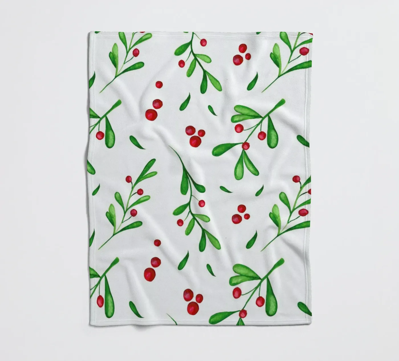 Mistle fleece blanket by Sabrina Ziegenhorn