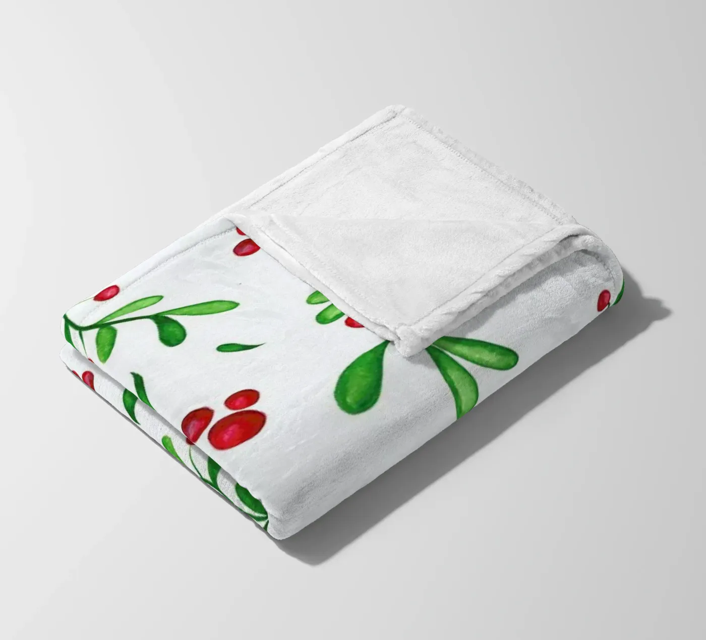 Mistle fleece blanket by Sabrina Ziegenhorn