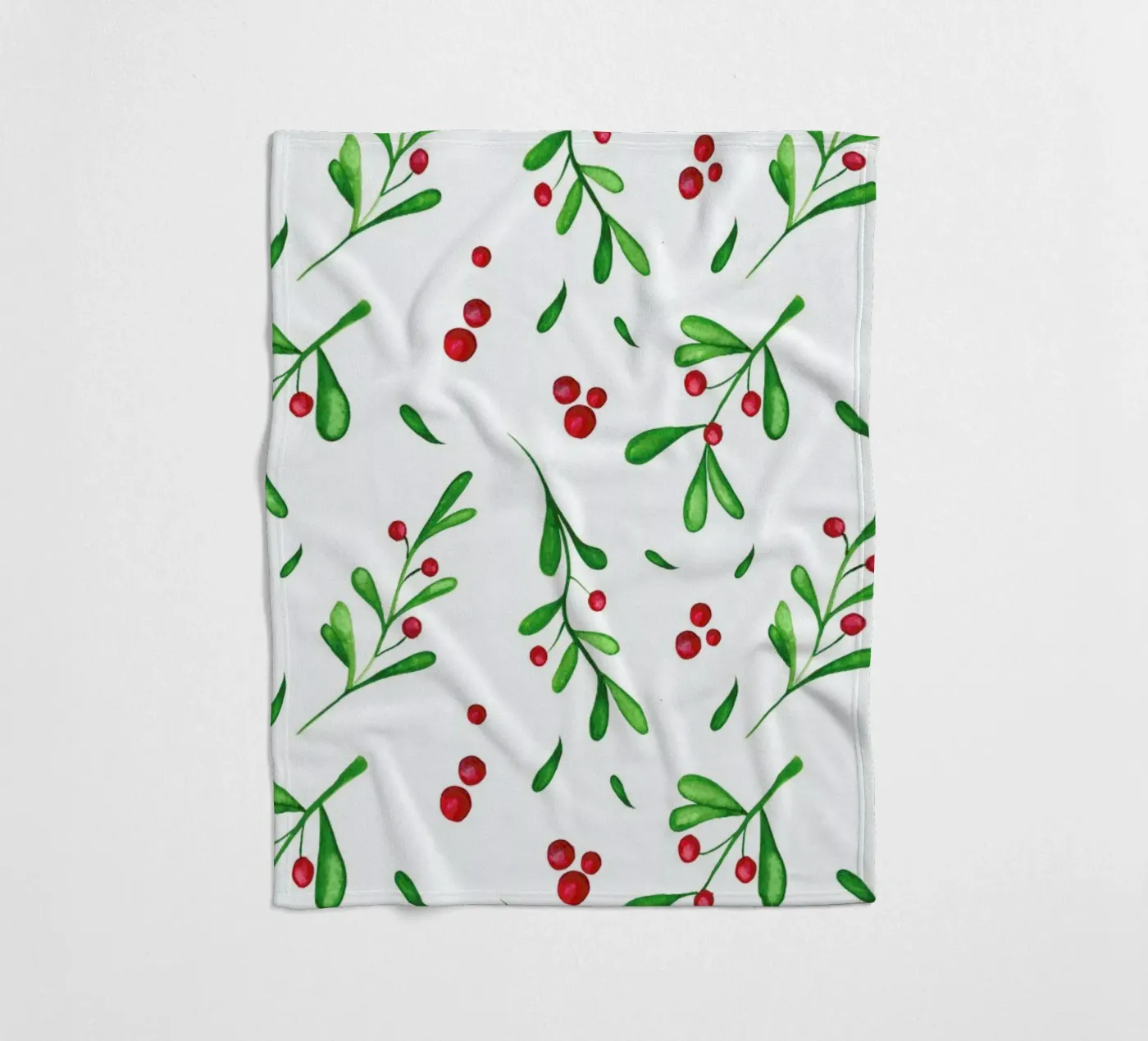 Mistle fleece blanket by Sabrina Ziegenhorn