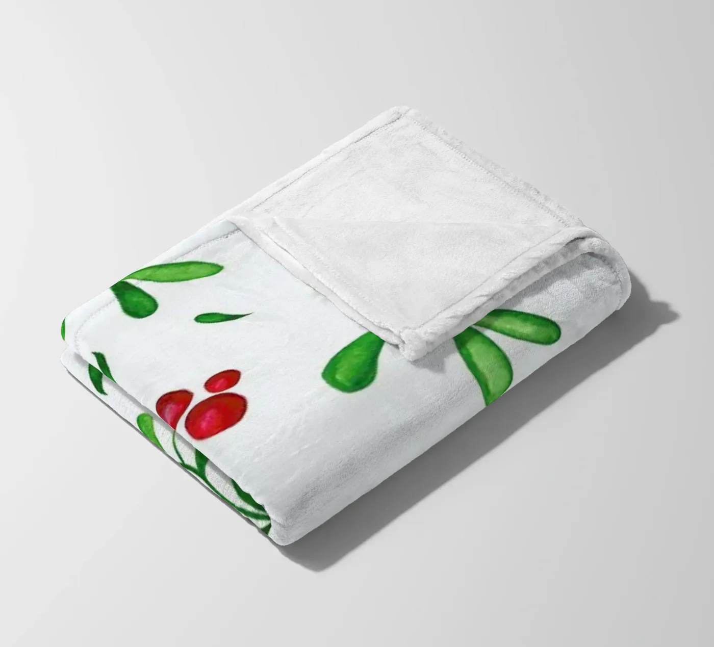 Mistle fleece blanket by Sabrina Ziegenhorn