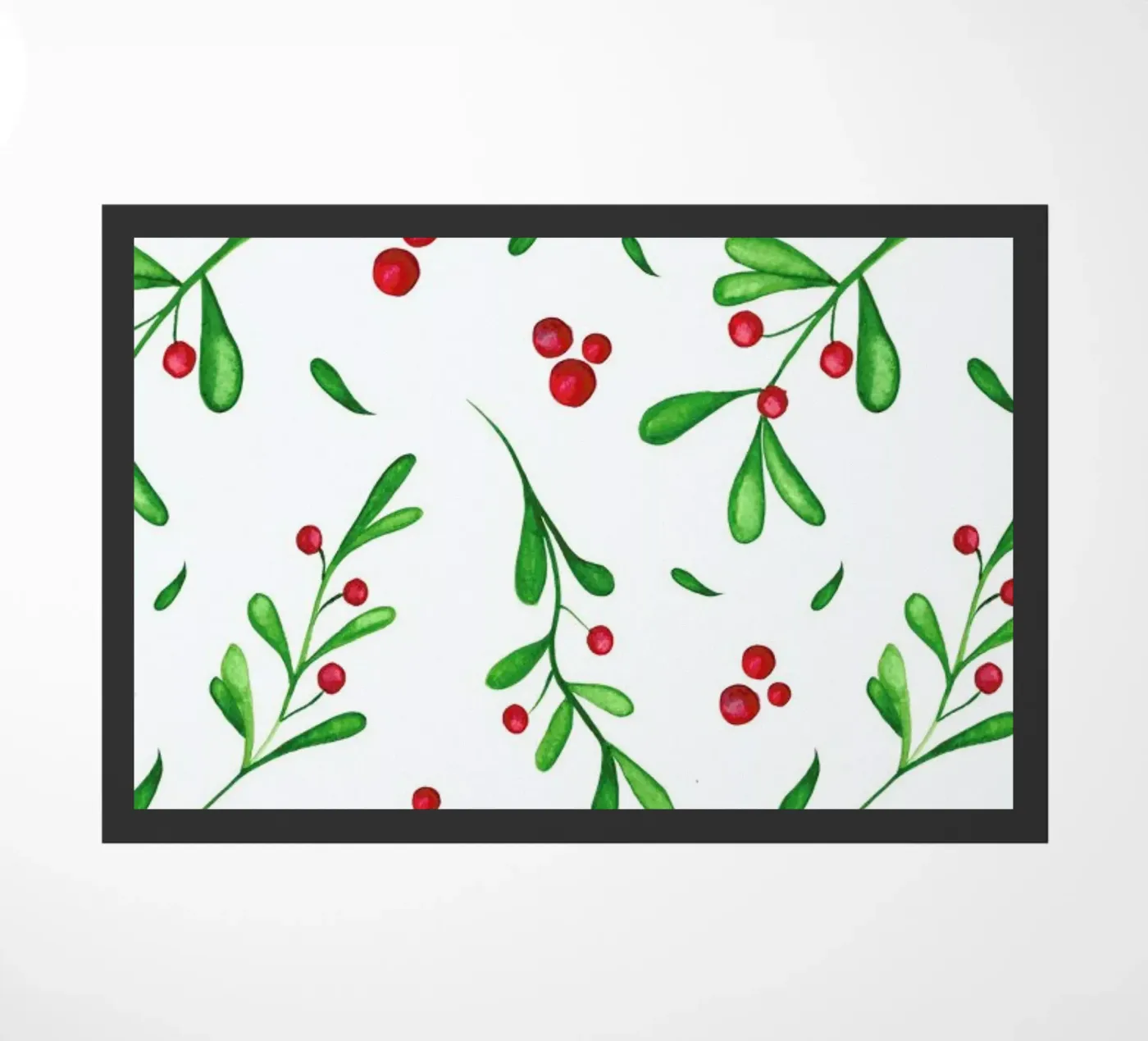 Mistle doormat by Sabrina Ziegenhorn