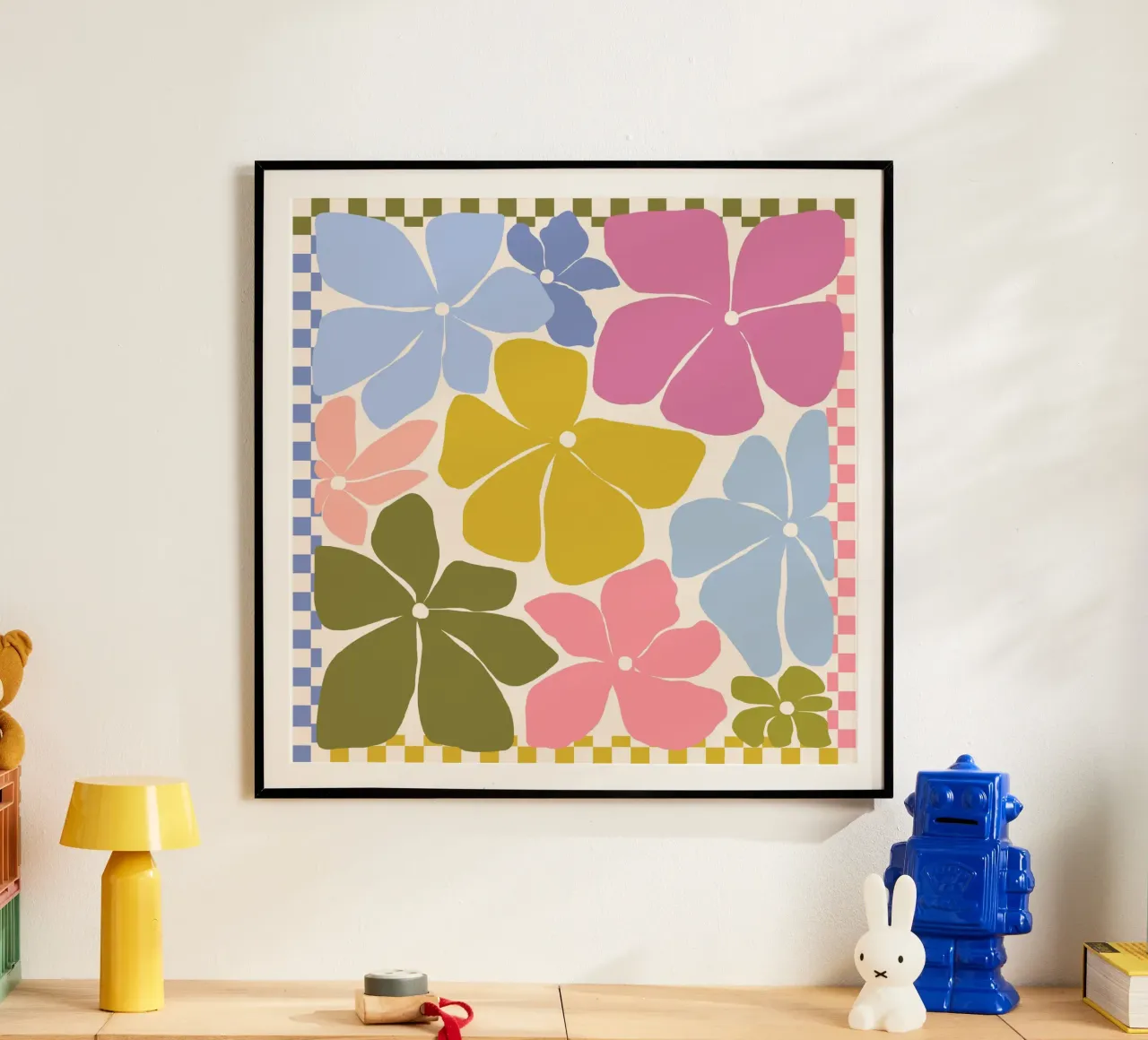 Carefree Blooms - check carta hahnemühle da Gale Switzer