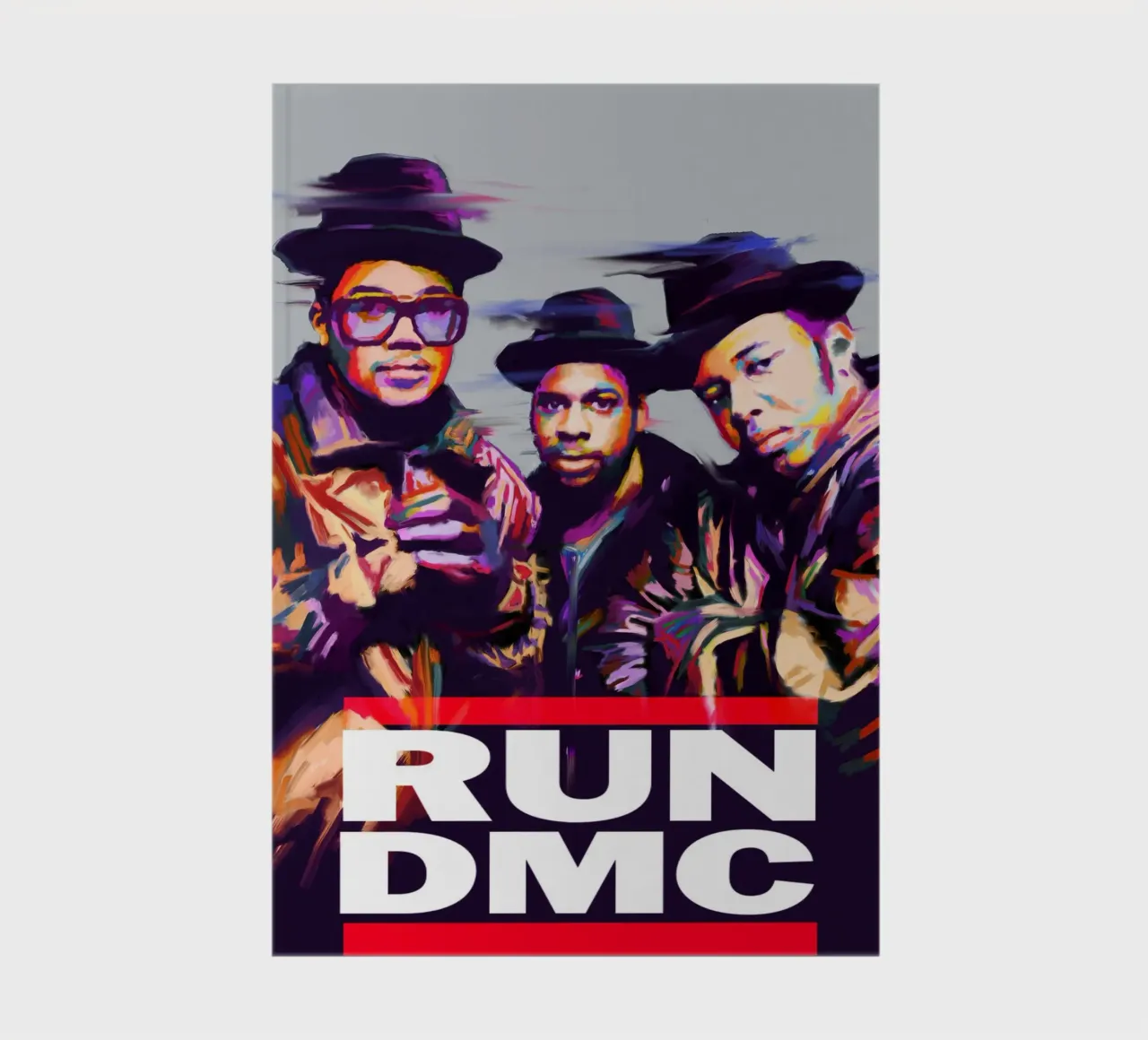 RUN DMC hip hop legend notebook by Hantamrata