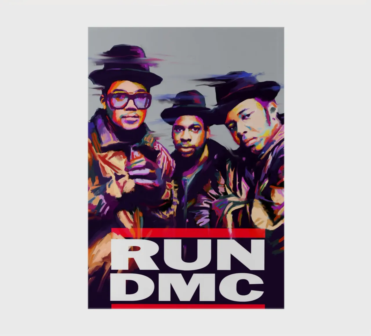 RUN DMC hip hop legend notebook by Hantamrata