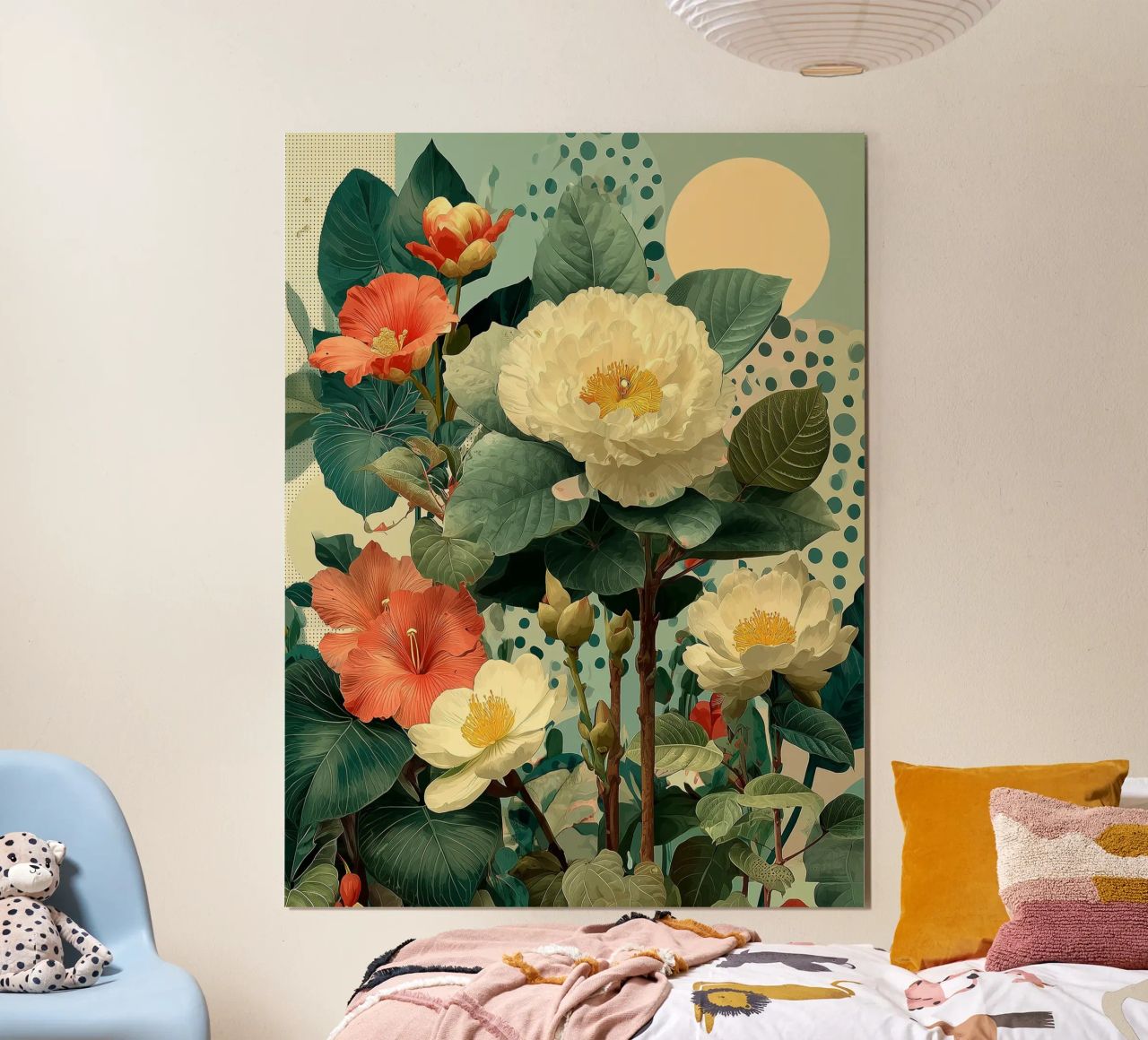 Vintage floral composition poster by Little Things