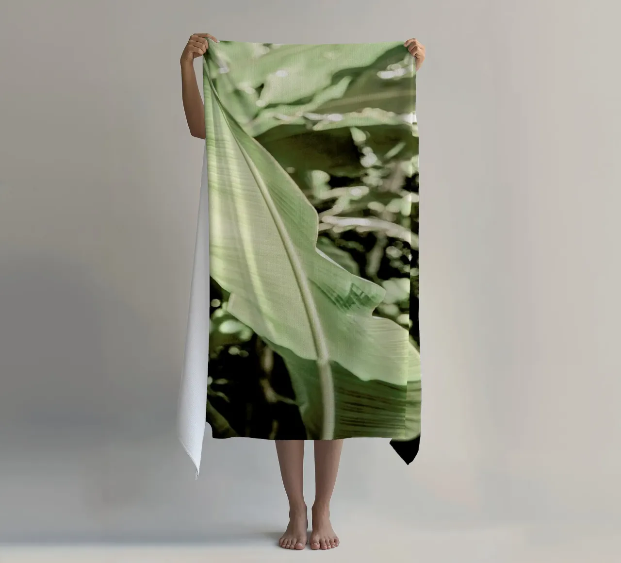 Lime Light beach towel by Shot By Clint