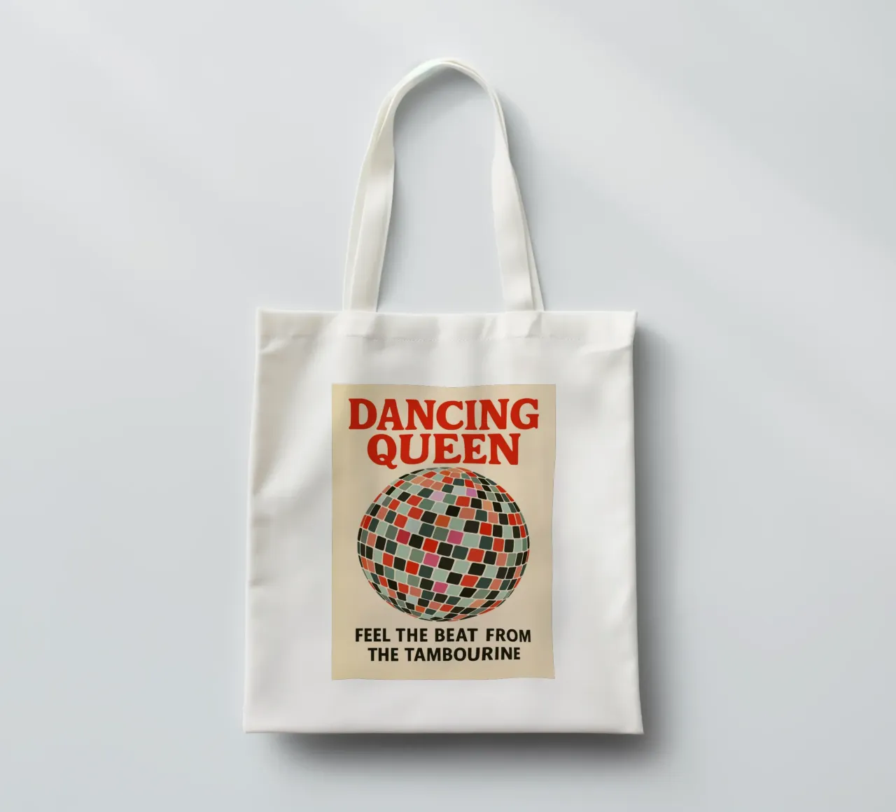 ABBA Poster – Retro Disco Vibes borsa in juta da Studio Mooodz