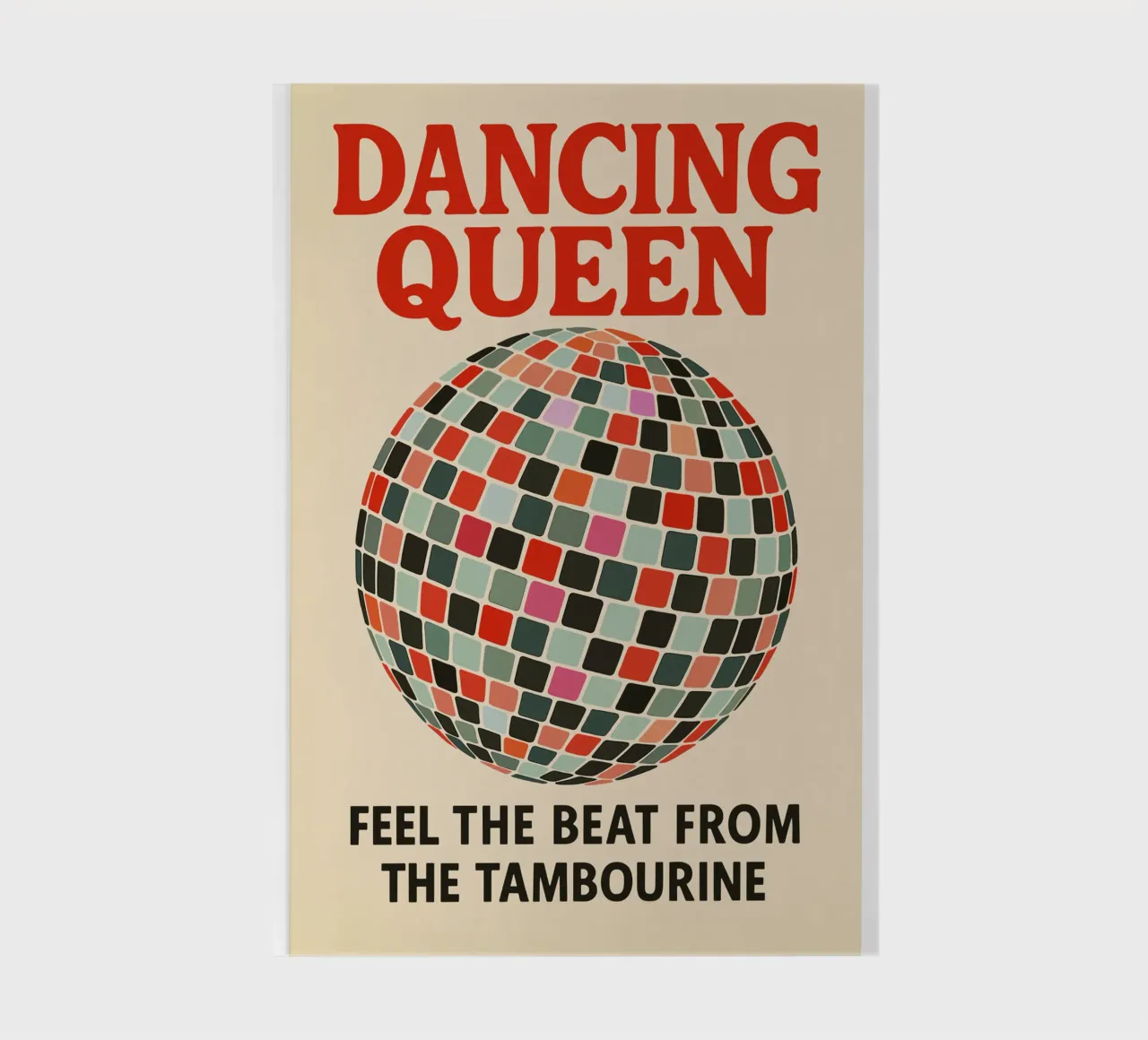ABBA Poster – Retro Disco Vibes notebook by Studio Mooodz