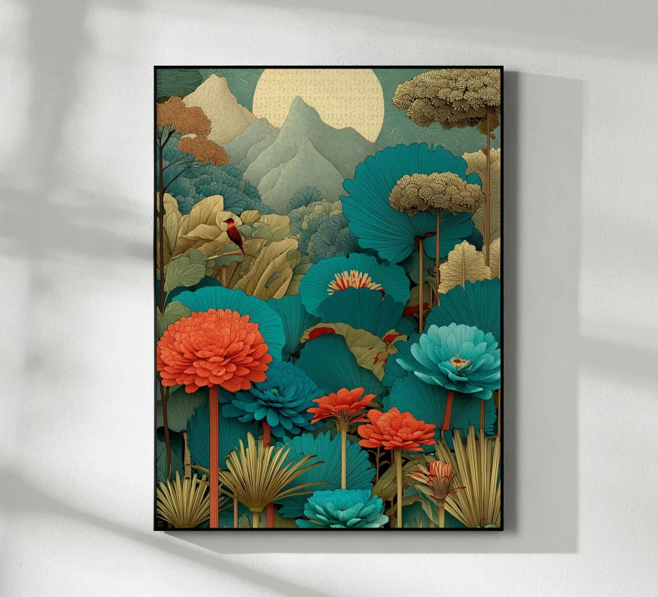 Foresta tropicale turchese plexiglass da Little Things