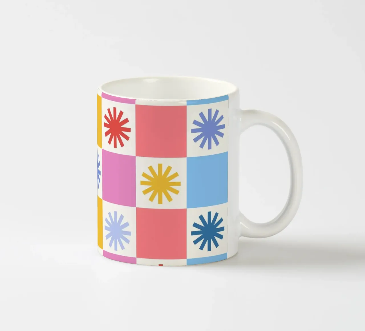 Check mate - sunshine tazza in ceramica da Gale Switzer