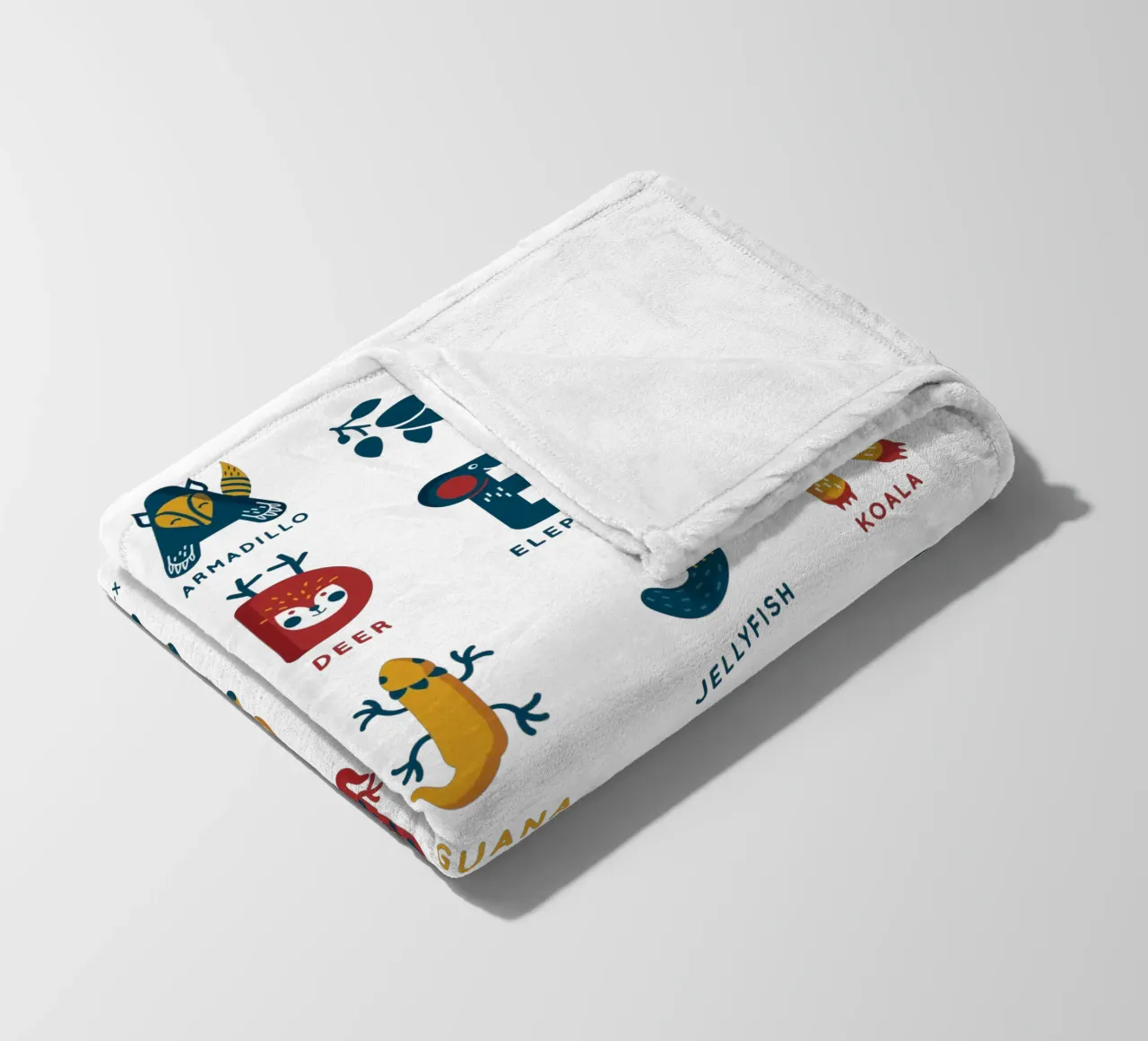 il mio primo alfabeto coperta in pile da BABY ART PRINTS