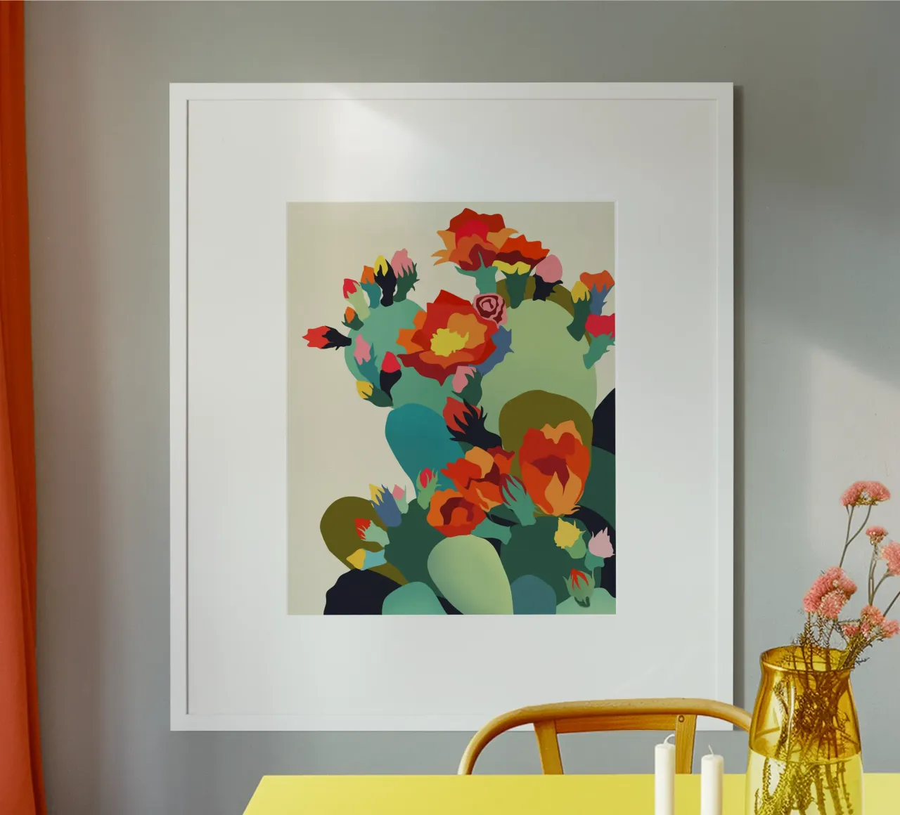 How Cactus Got It's Groove Back | Nature Botanical Plants poster by 83oranges