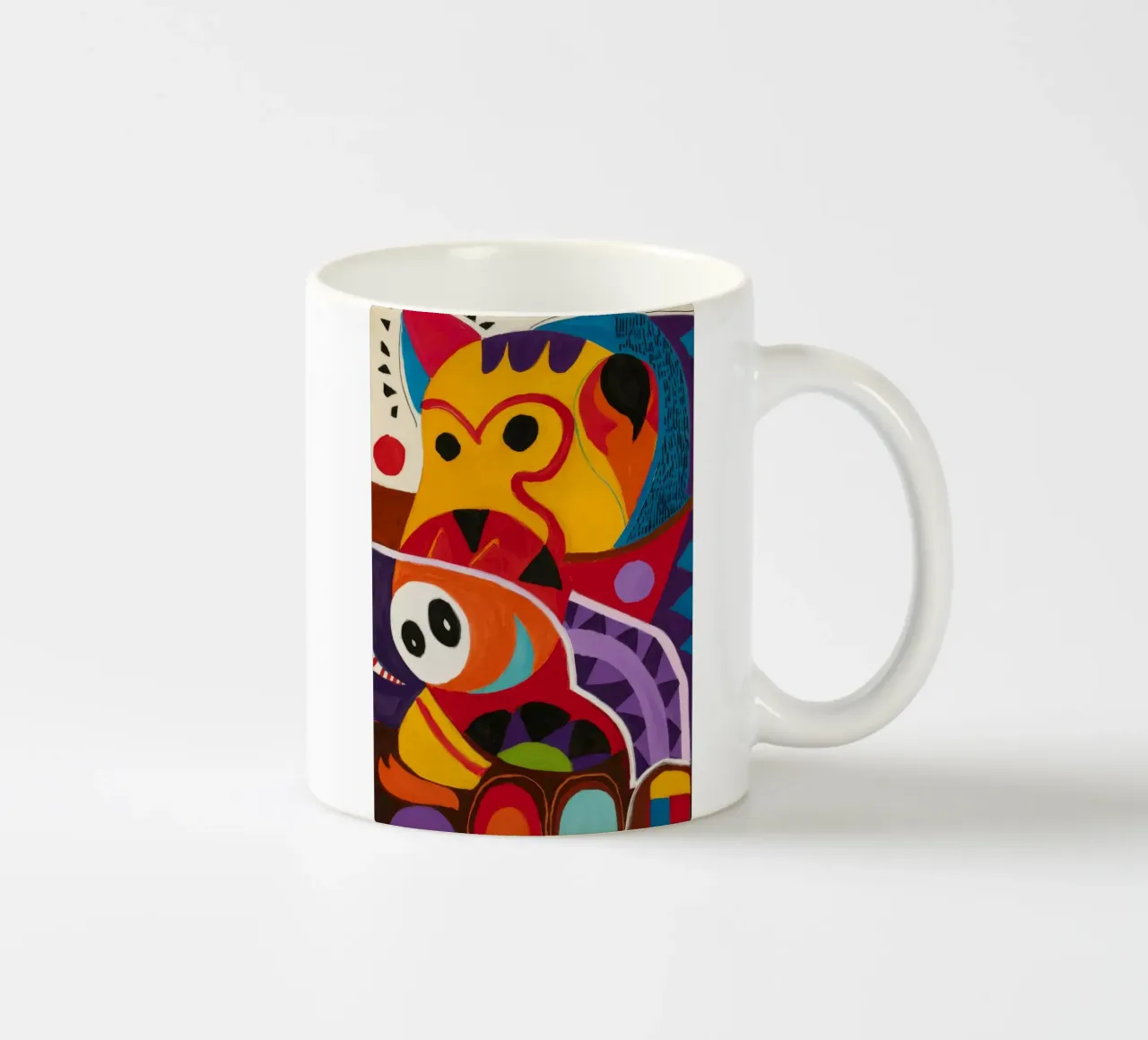 Sogno di un gufo stravagante tazza in ceramica da Monarco Virtuoso