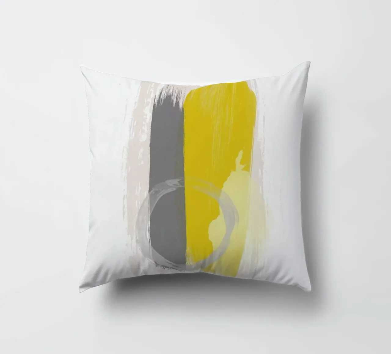 Grey and Yellow cuscino da Pure