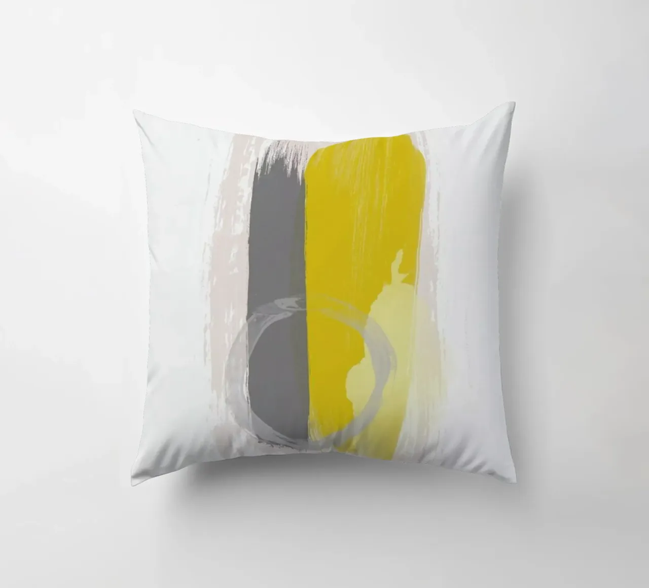 Grey and Yellow cuscino da Pure