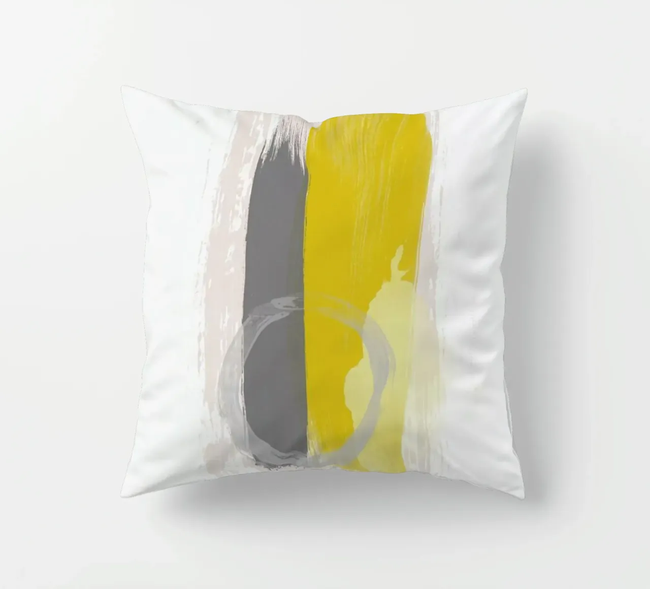 Grey and Yellow cuscino da Pure