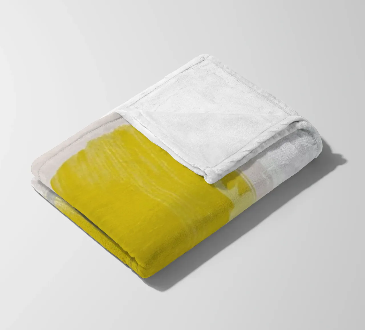 Grey and Yellow coperta in pile da Pure