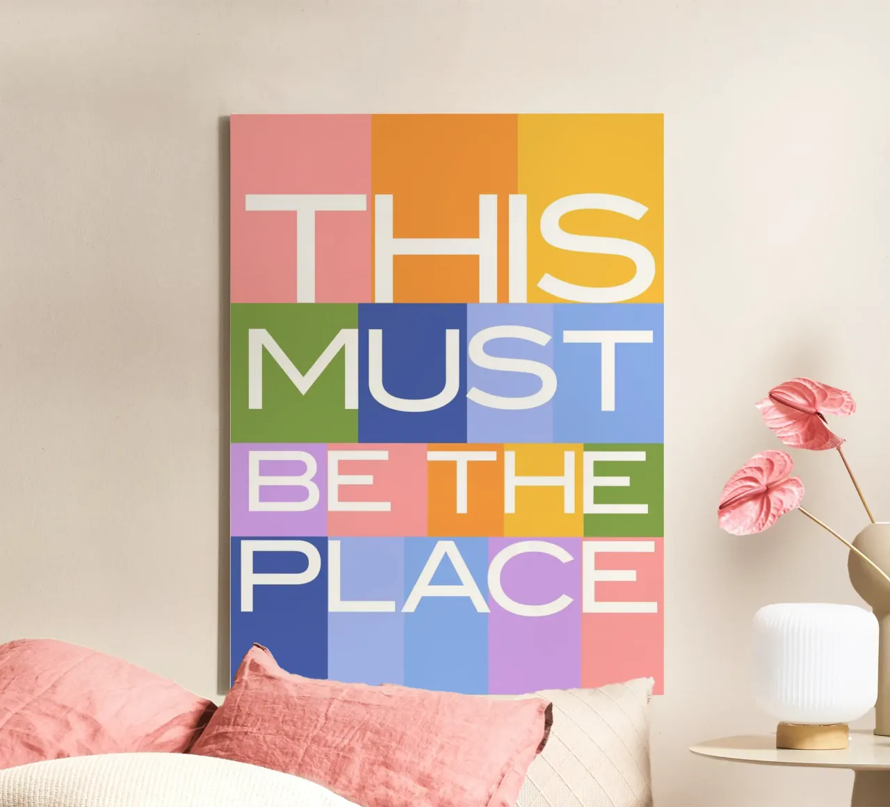 This Must Be The Place tela con Cornice a cassetta da Gale Switzer