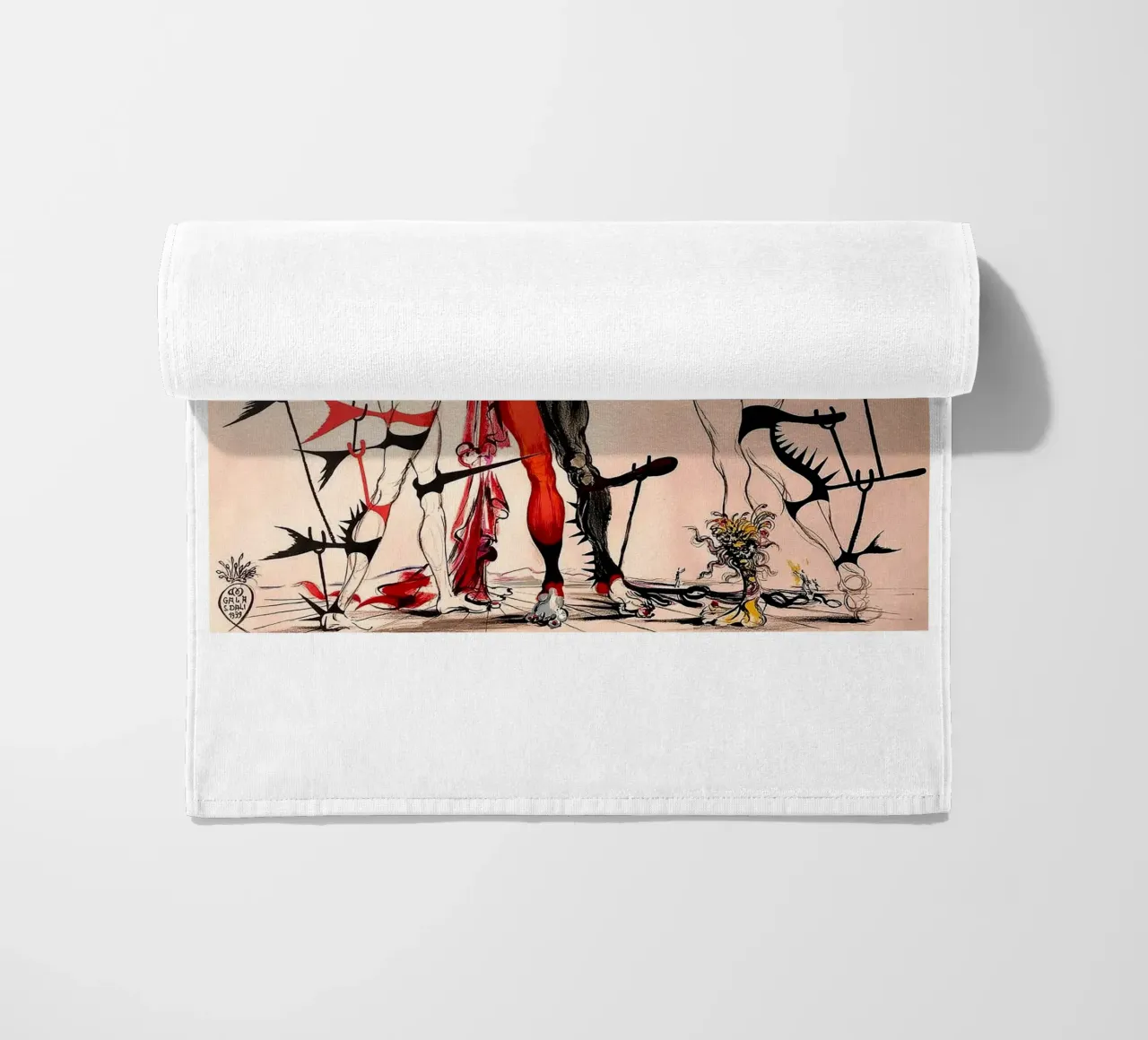 Women flowers beach towel by Ettyhmoz