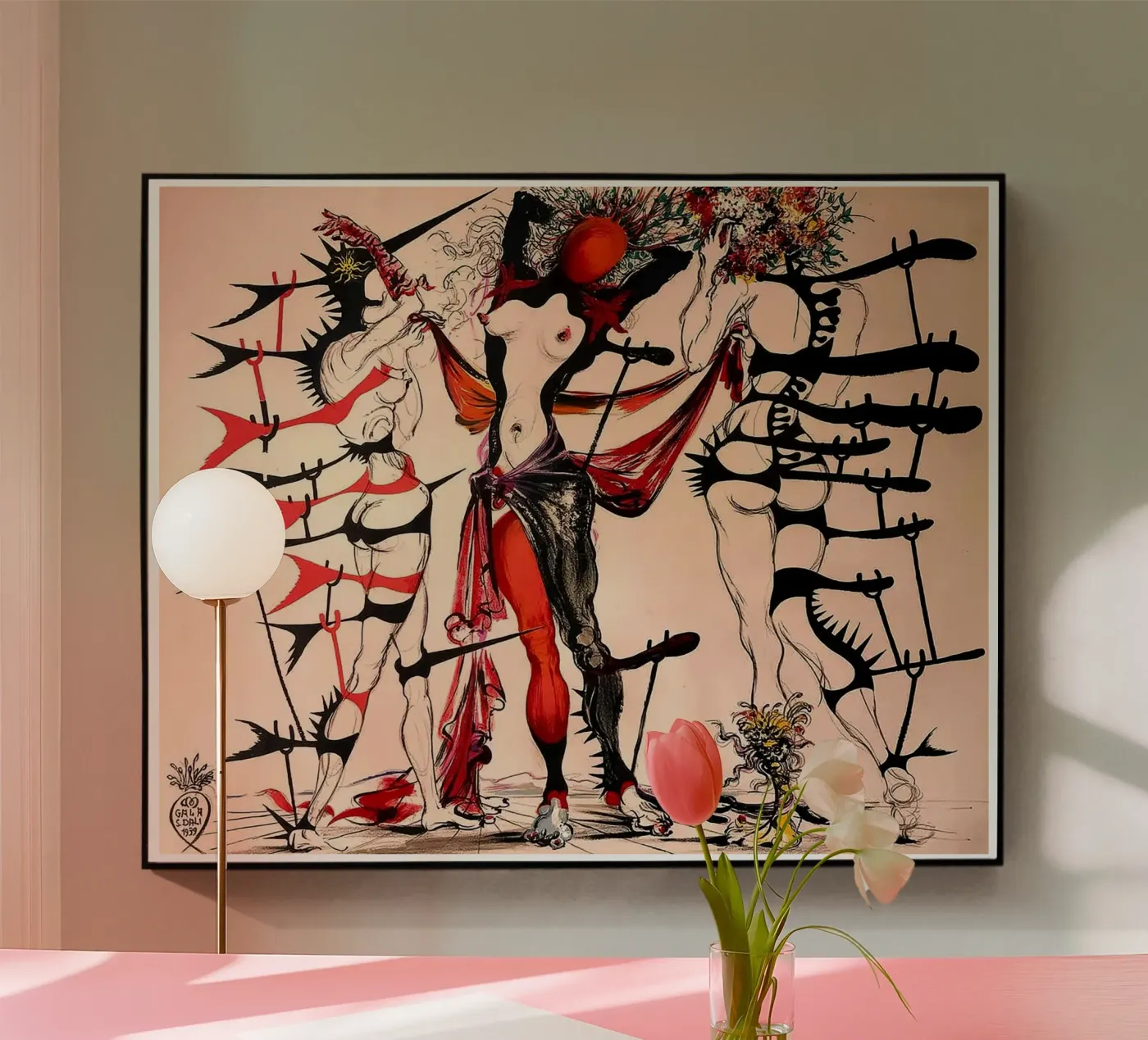Fiori di donna plexiglass da Ettyhmoz