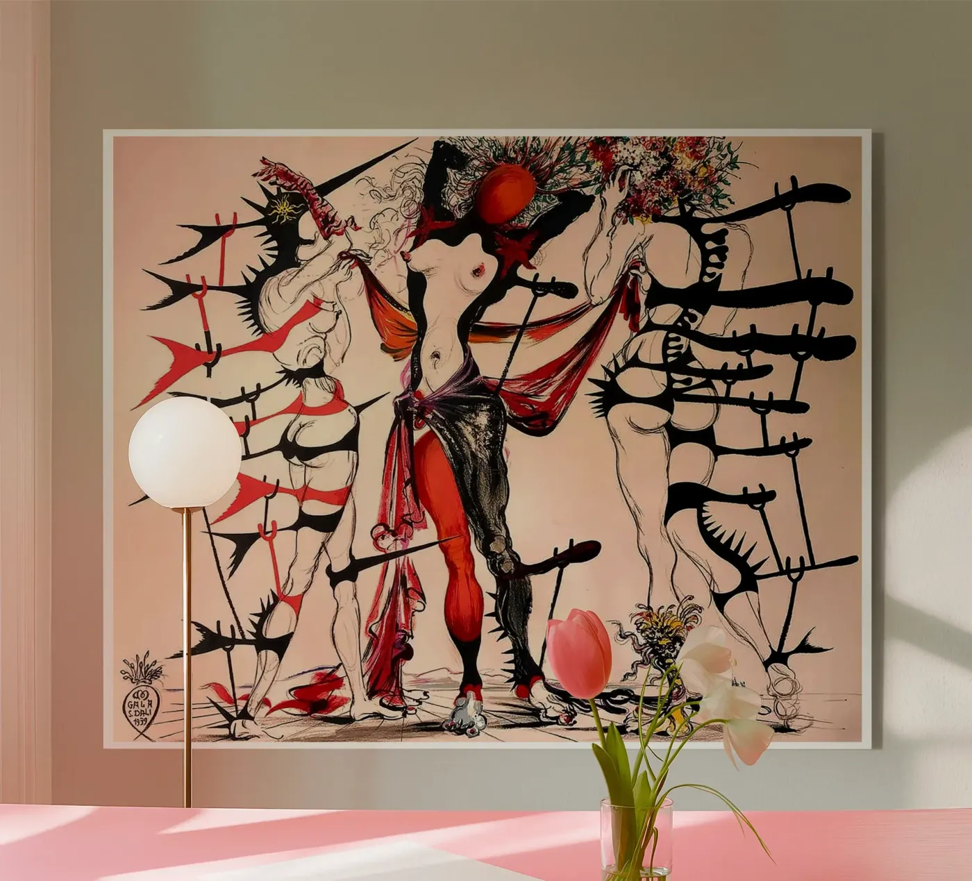 Fiori di donna plexiglass da Ettyhmoz