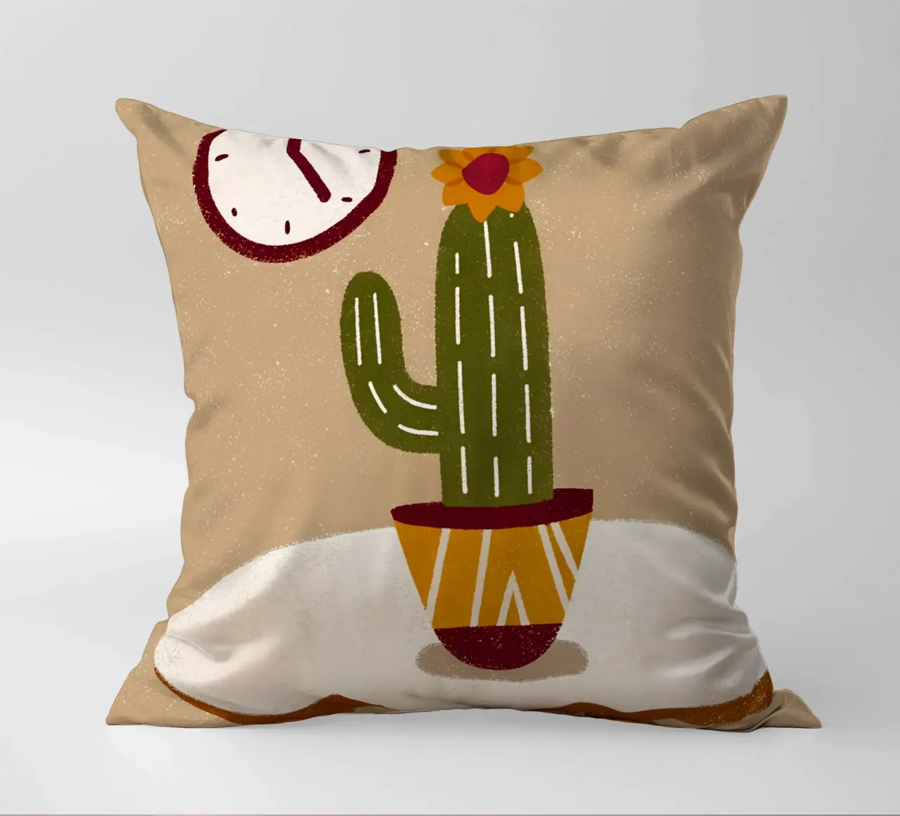 Retro Pop Cactus cuscino da THE LATEST SHOP