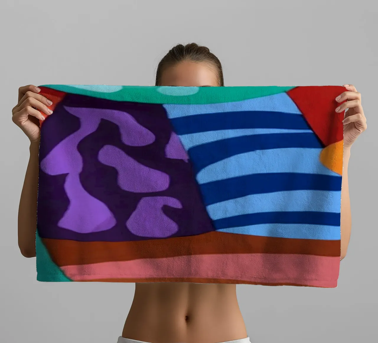 Sfilata di creature colorate asciugamano da bagno da Monarco Virtuoso
