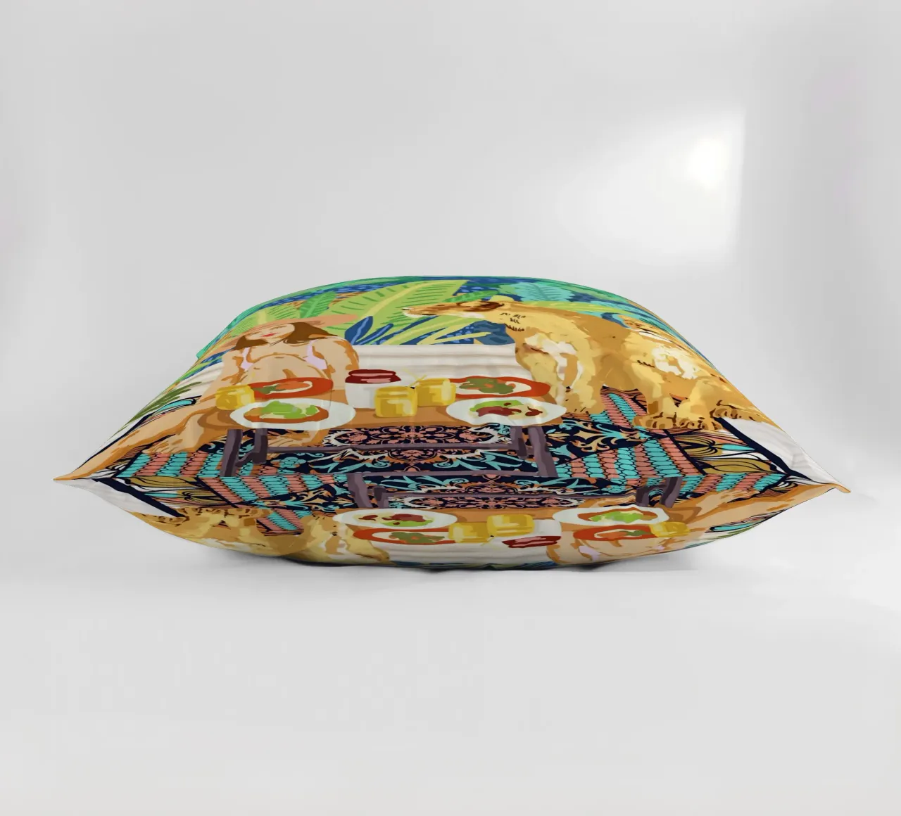 Jungleontbijt met leeuwen kussen van 83oranges