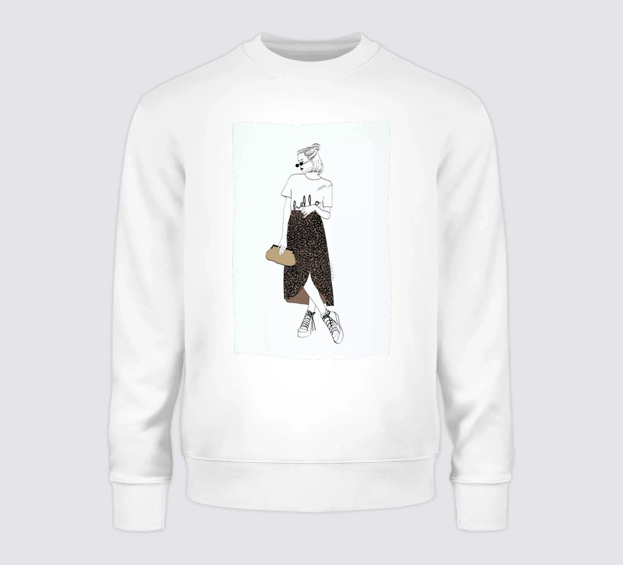 Hello Leo sudadera de Nathys_illustration