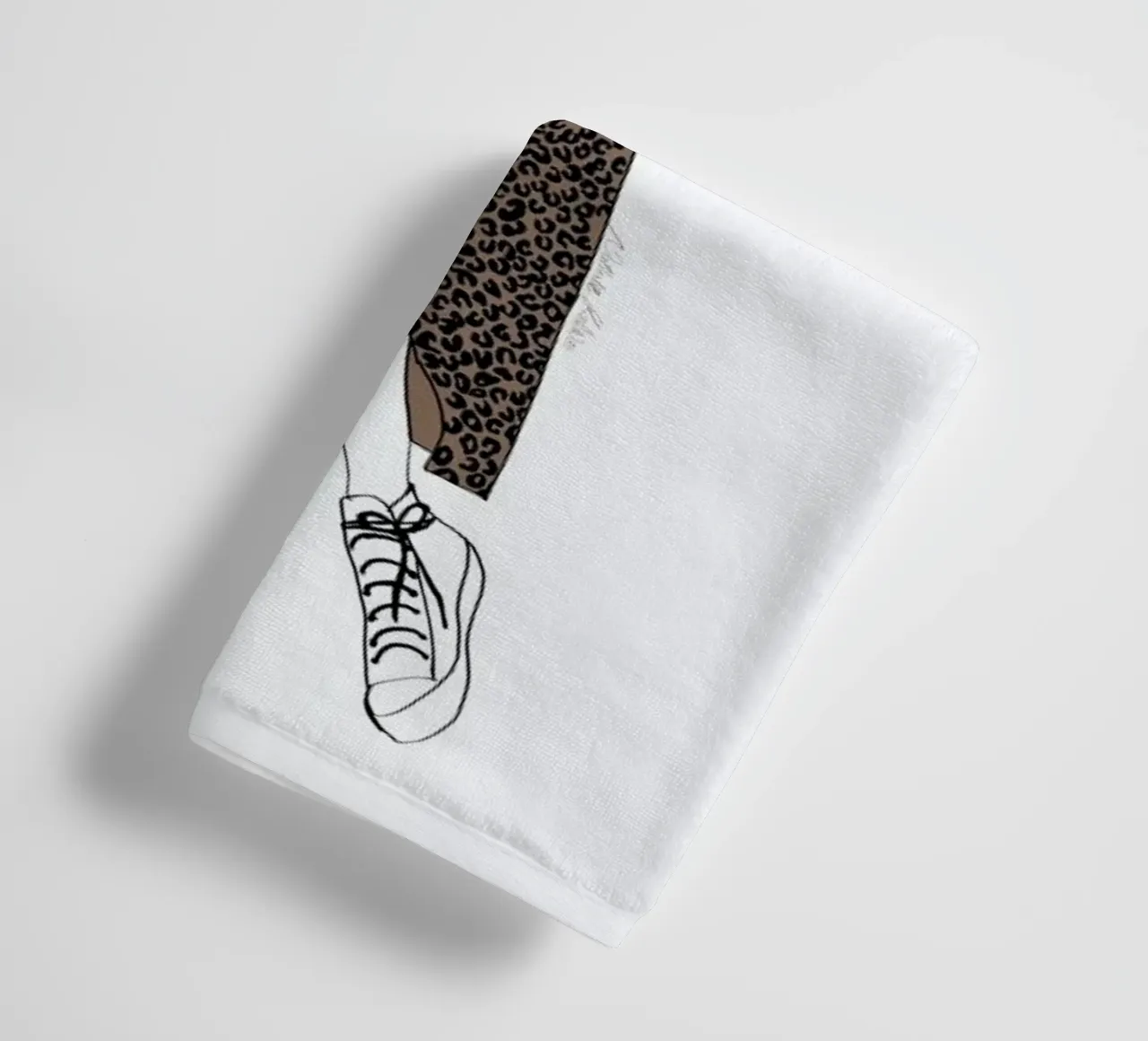 Hello Leo asciugamano da bagno da Nathys_illustration