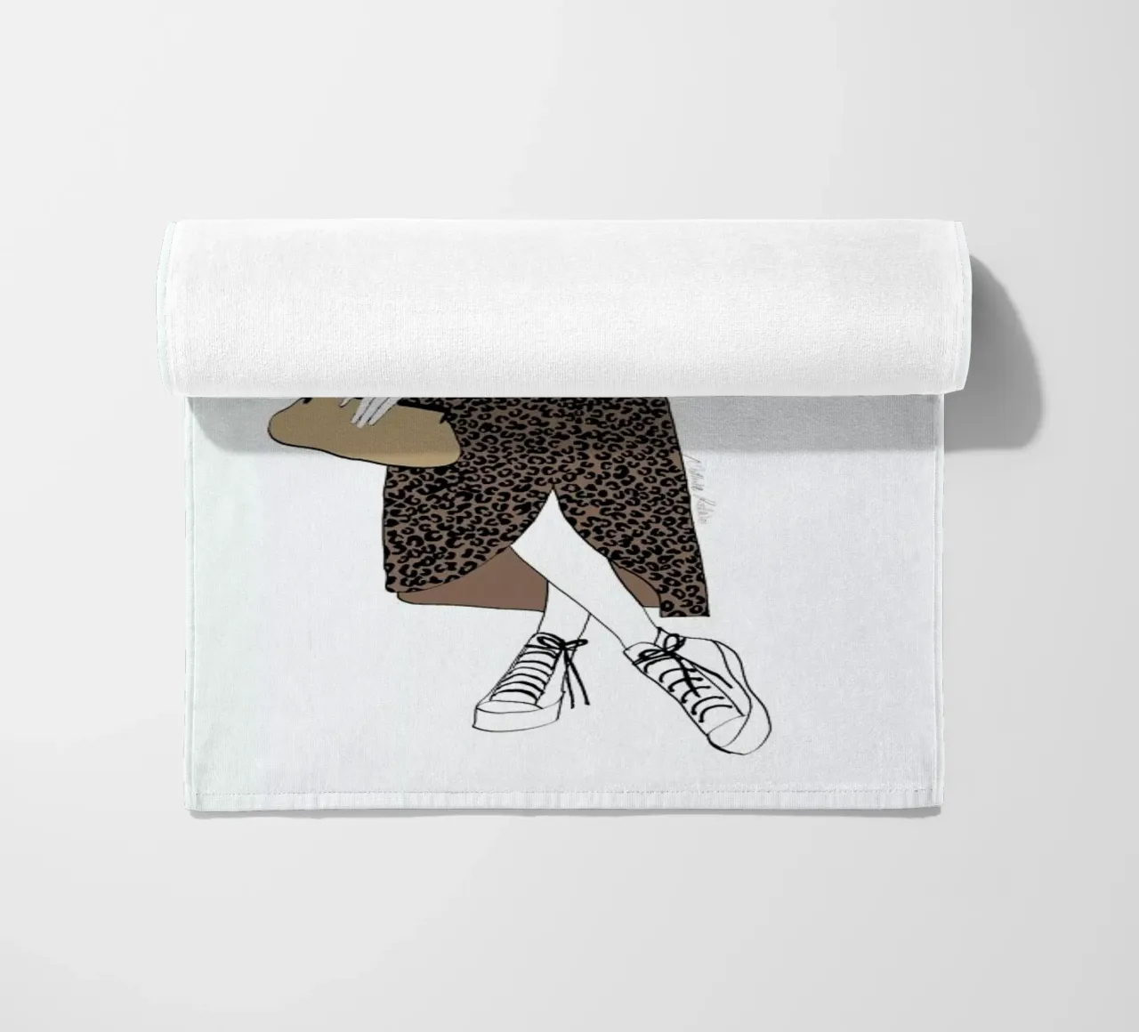 Hello Leo telo mare da Nathys_illustration