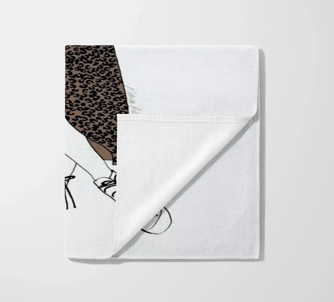 Hello Leo telo mare da Nathys_illustration