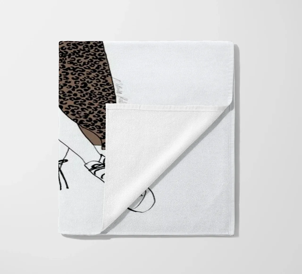 Hello Leo telo mare da Nathys_illustration